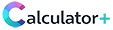 Calculator+ logo for the homepage calculator tool
